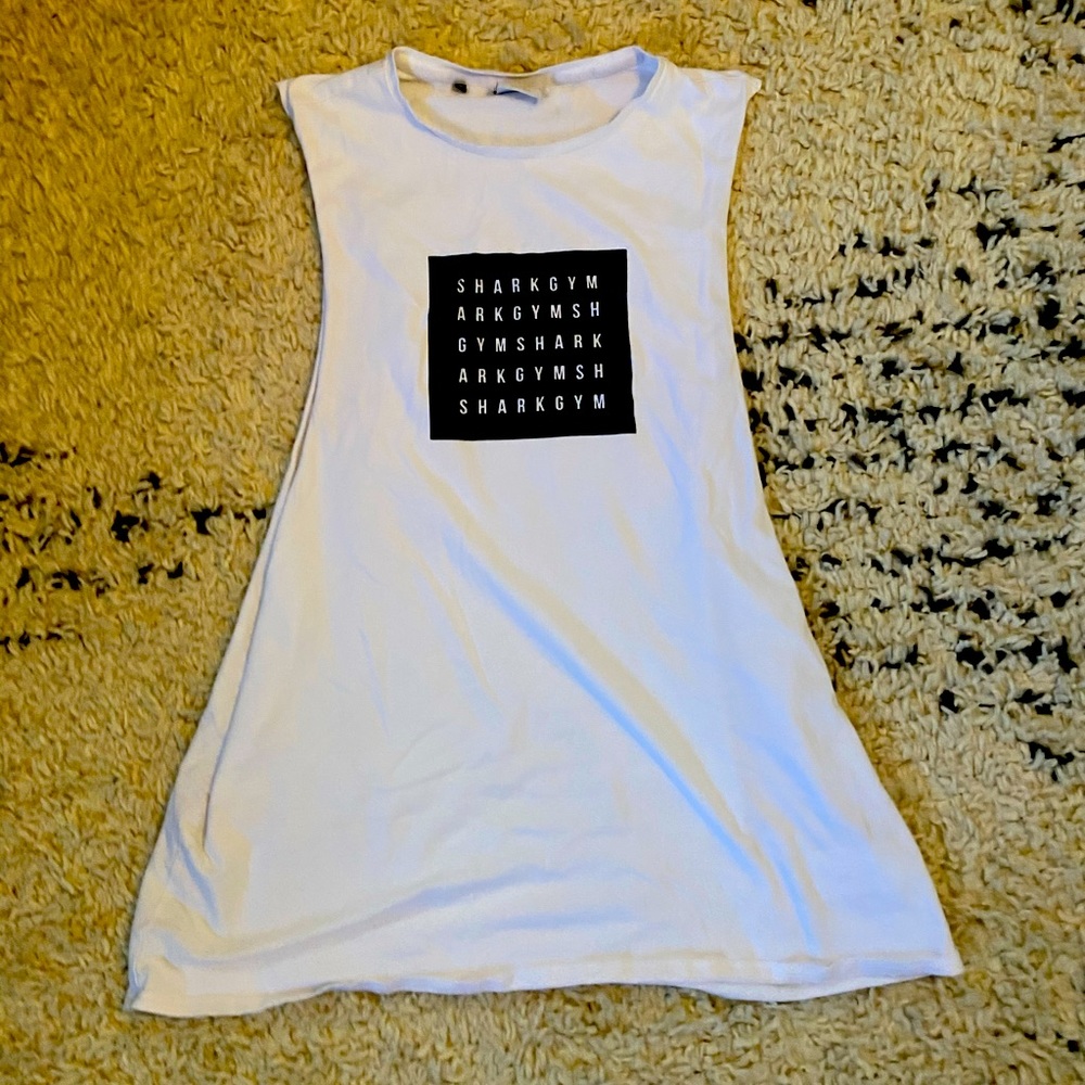 White Gymshark Tank top